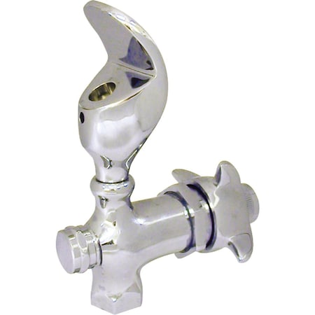 B & K B & K Chrome-Plated Brass Self-Closing Drinking Water Faucet 220-007NL